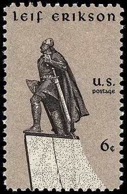 Leif Erikson Day Stamp