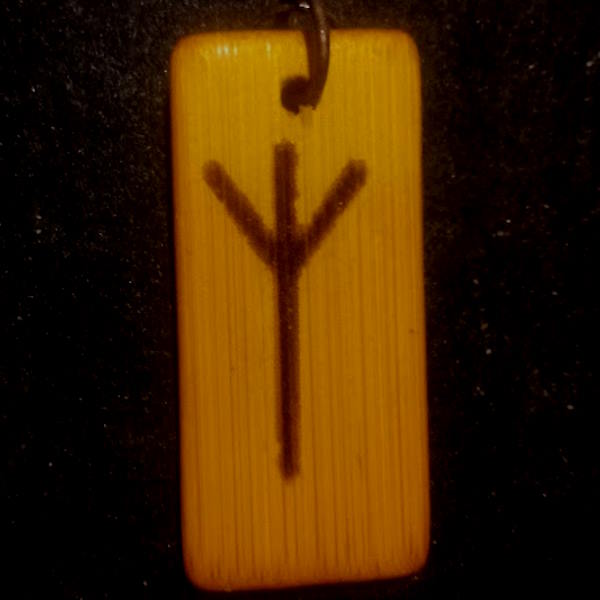 Wood Rune Pendants: Elder Futhark - Image 23