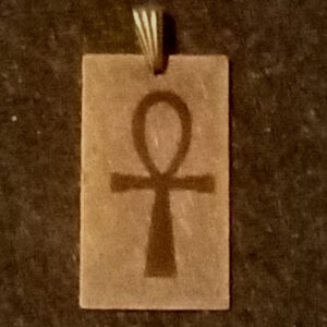 Ankh Amulet - antiqued copper