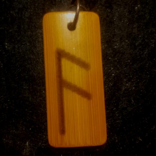 Wood Rune Pendants: Elder Futhark - Image 24