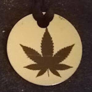 Cannabis Leaf Pendant