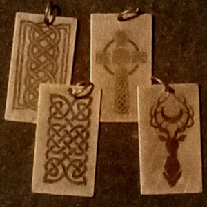 Celtic Pendants - antiqued copper tone