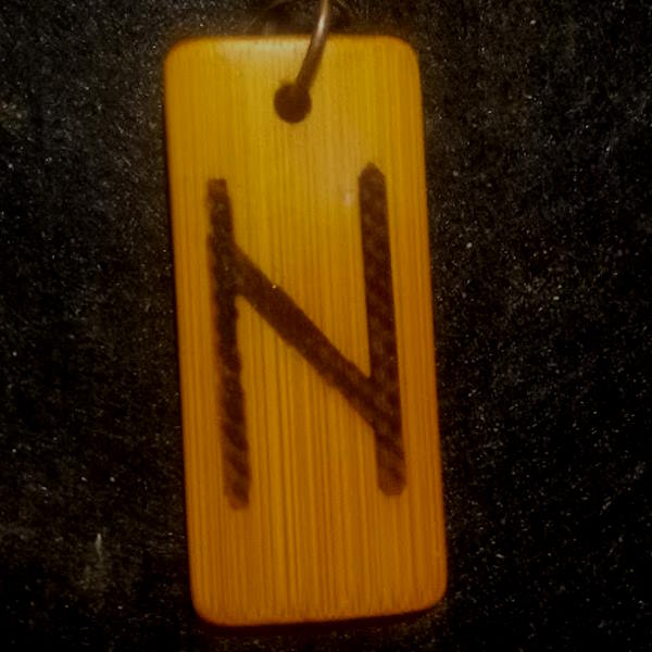 Wood Rune Pendants: Elder Futhark - Image 18