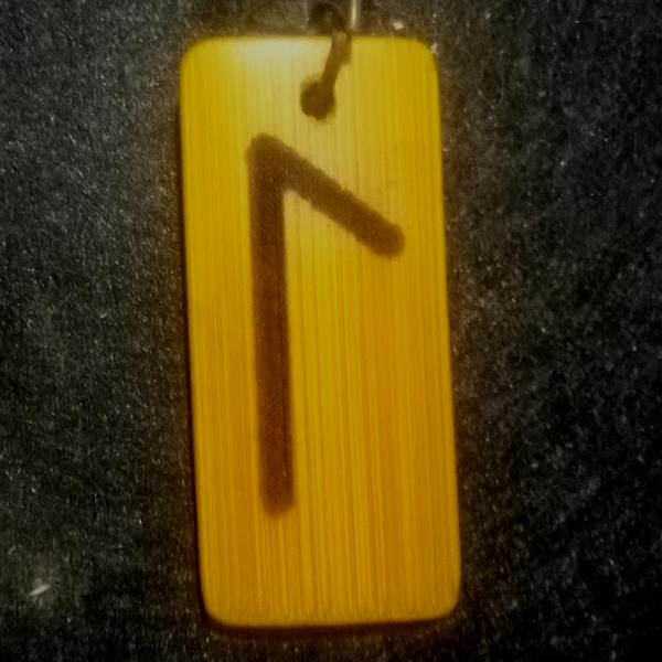 Wood Rune Pendants: Elder Futhark - Image 11