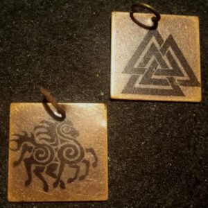 Norse and Viking copper charms