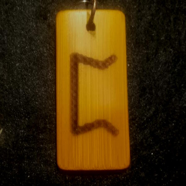 Wood Rune Pendants: Elder Futhark - Image 14