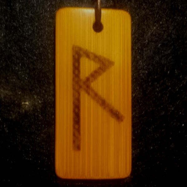 Wood Rune Pendants: Elder Futhark - Image 8