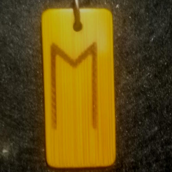 Wood Rune Pendants: Elder Futhark - Image 10