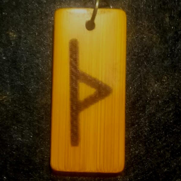 Wood Rune Pendants: Elder Futhark - Image 4