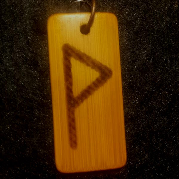 Wood Rune Pendants: Elder Futhark - Image 17